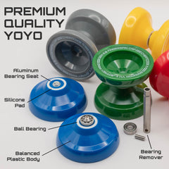 CHEATCODE Yoyo Brandon Vu spinning tricks for impressive performance.