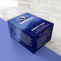 Checkride Study Guide flashcards are lightweight and sturdy for daily practice.