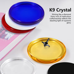 CHEETOP double-concave crystal base fosters accurate gyro centering.