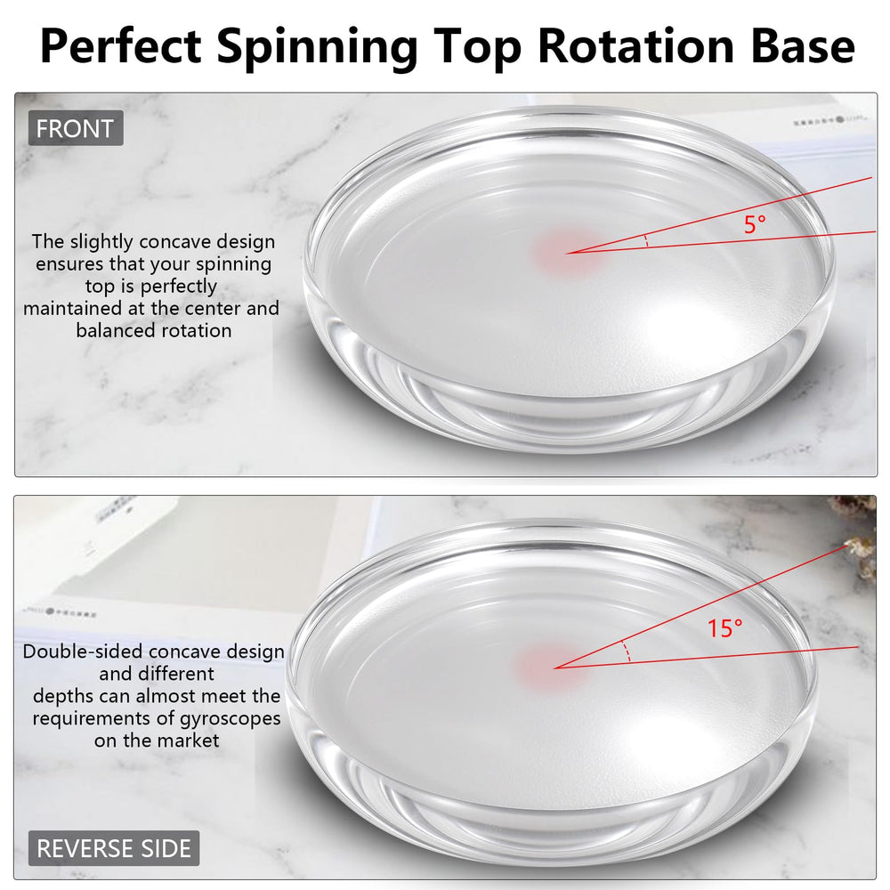 CHEETOP 100mm diameter base offers a stable, easy-start surface.