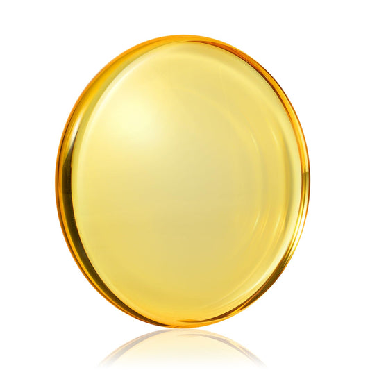 CHEETOP optical glass base with double concave crystal for smoother spins and center precision.