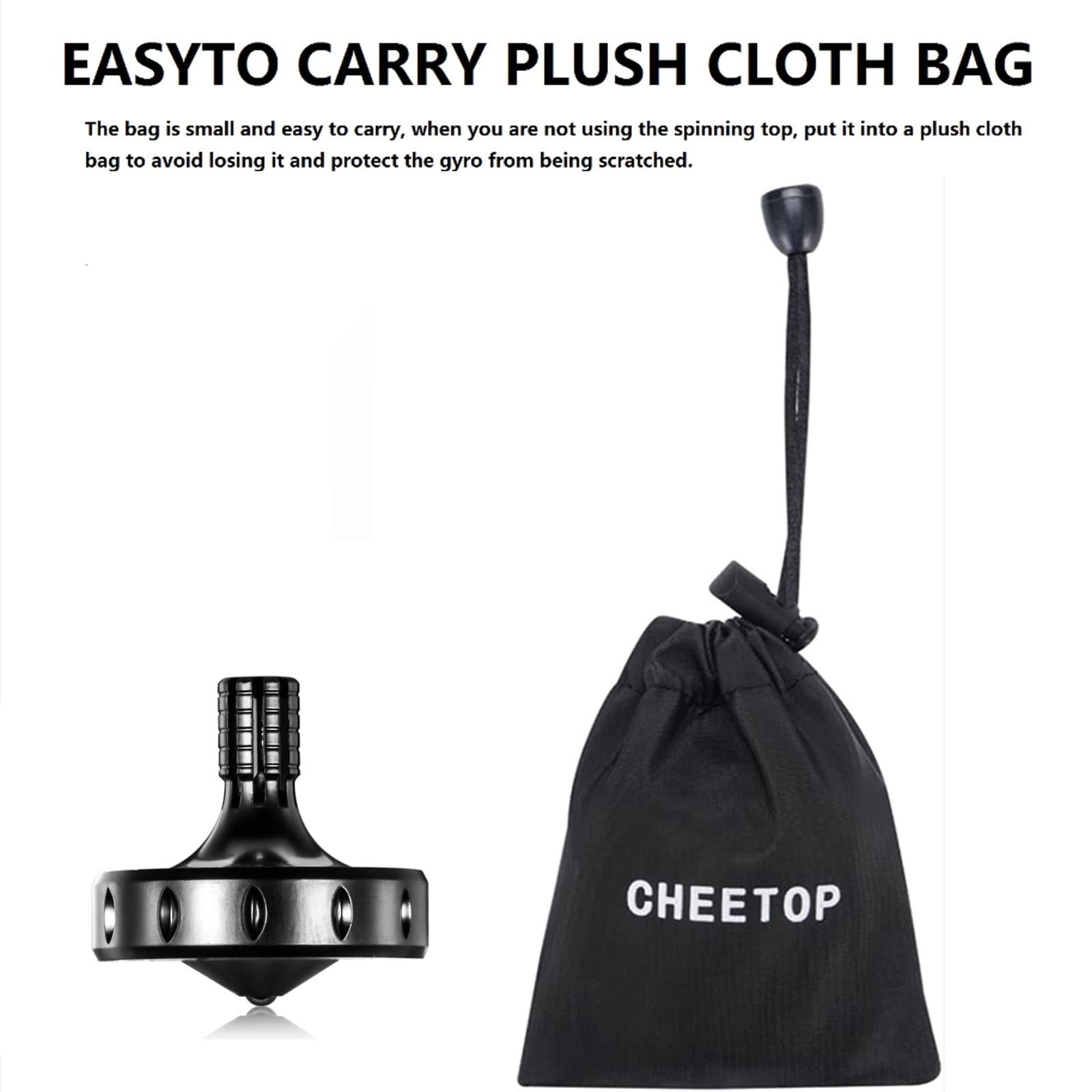 CHEETOP spin-time top is perfect for friendly challenges and quiet moments.