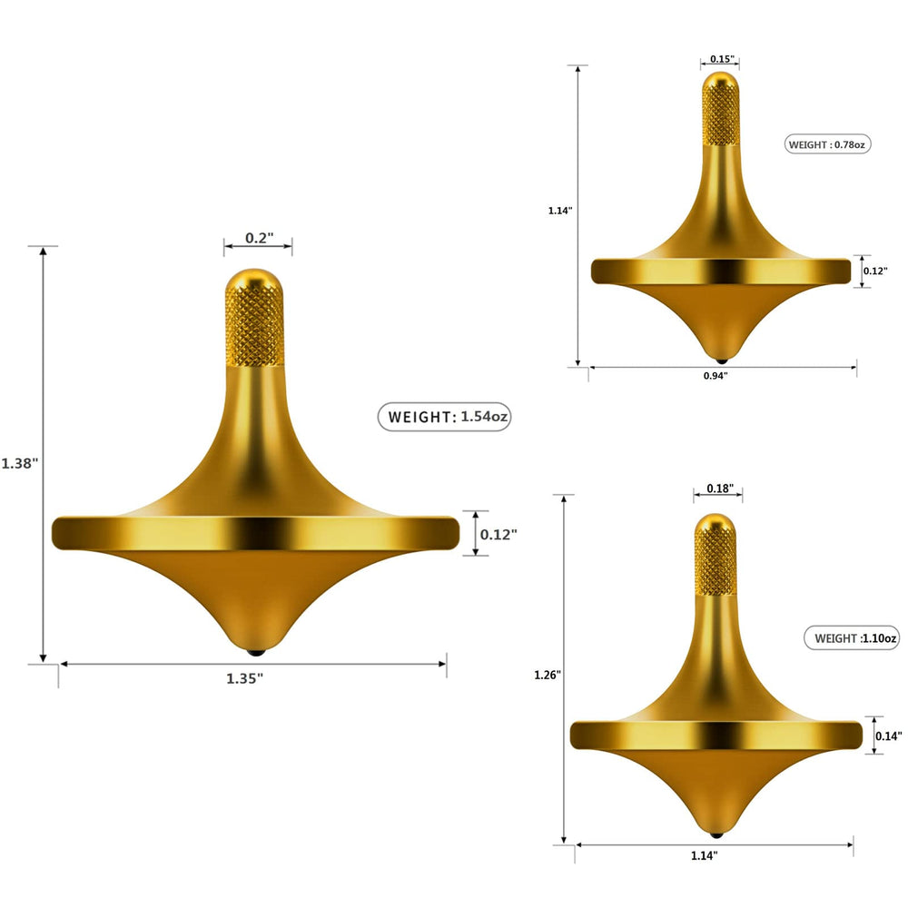 CHEETOP bronze large top base view emphasizes durability and drop resistance