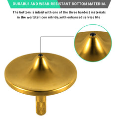 CHEETOP bronze small spinning top top-down view suggests easy handling