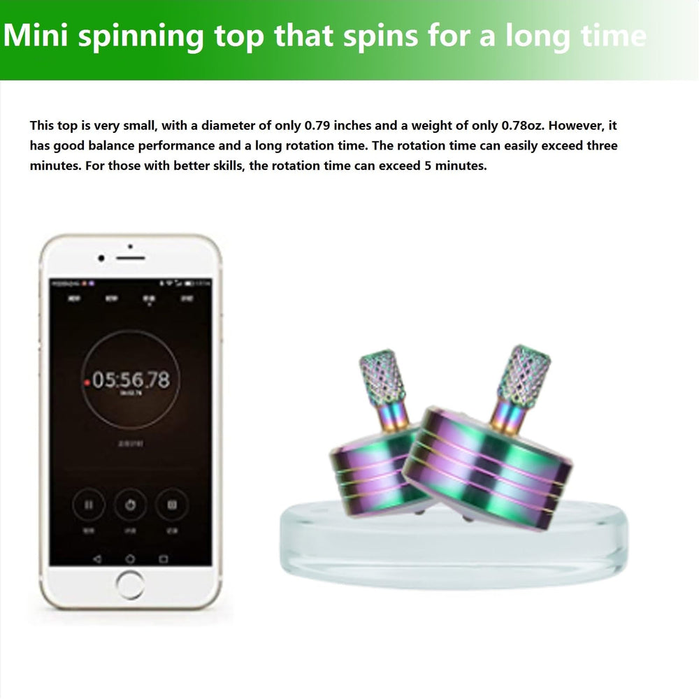 CHEETOP spinning top on-desk captures quiet motion during focus or break time.