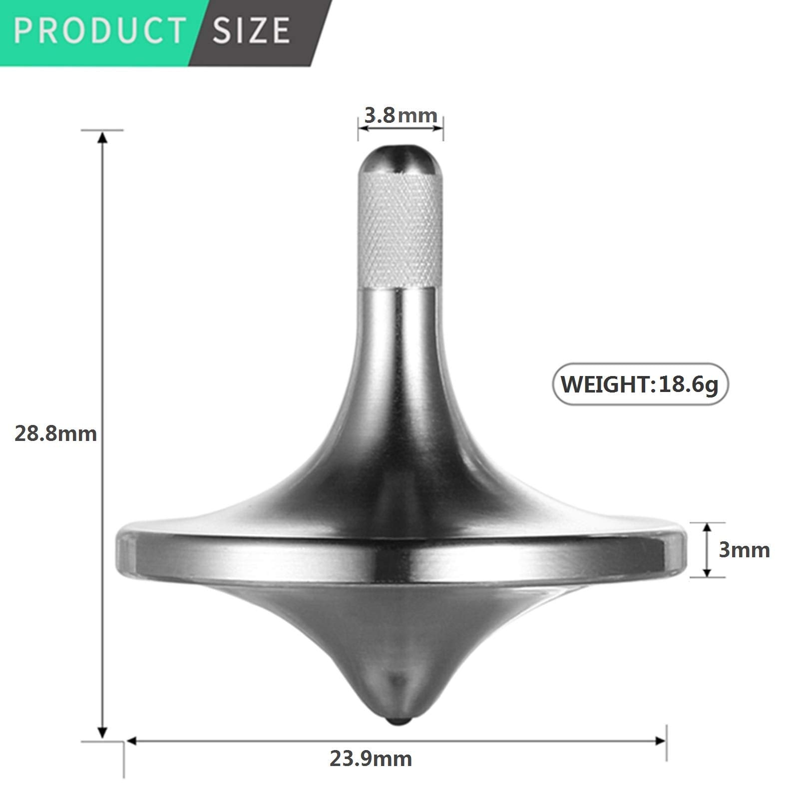 CHEETOP spinning top in hand ideal for portable focus