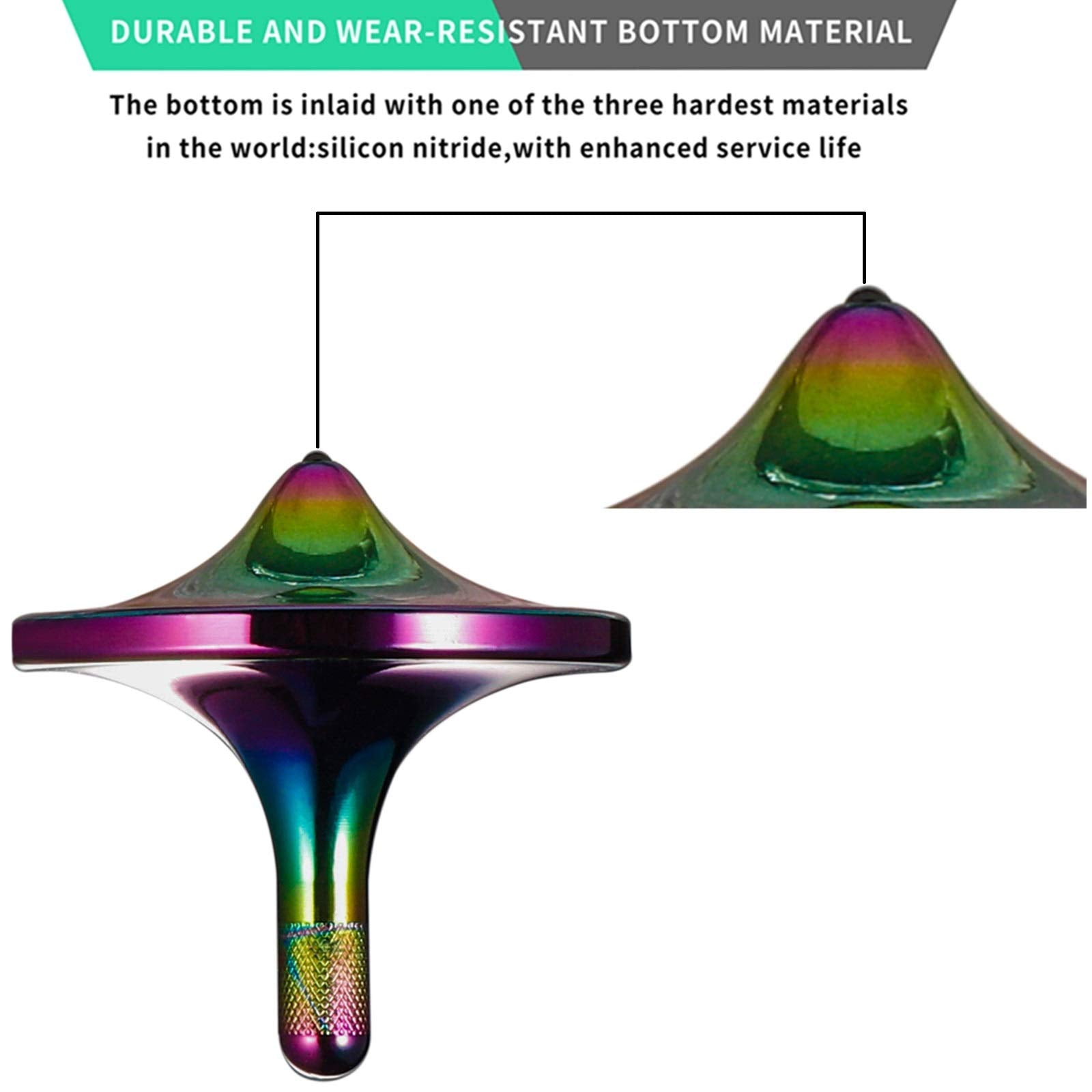 CHEETOP small model compact top ideal for pockets and quick spins.