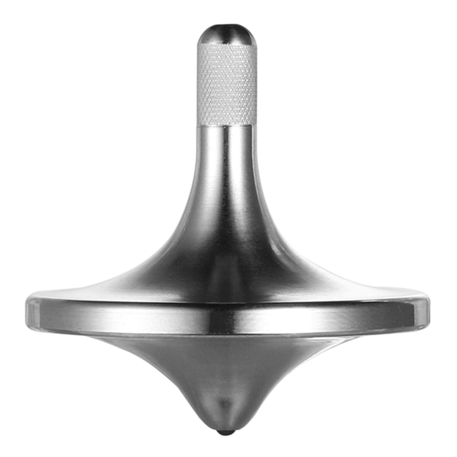 CHEETOP stainless steel spinning top on balance base for long spin