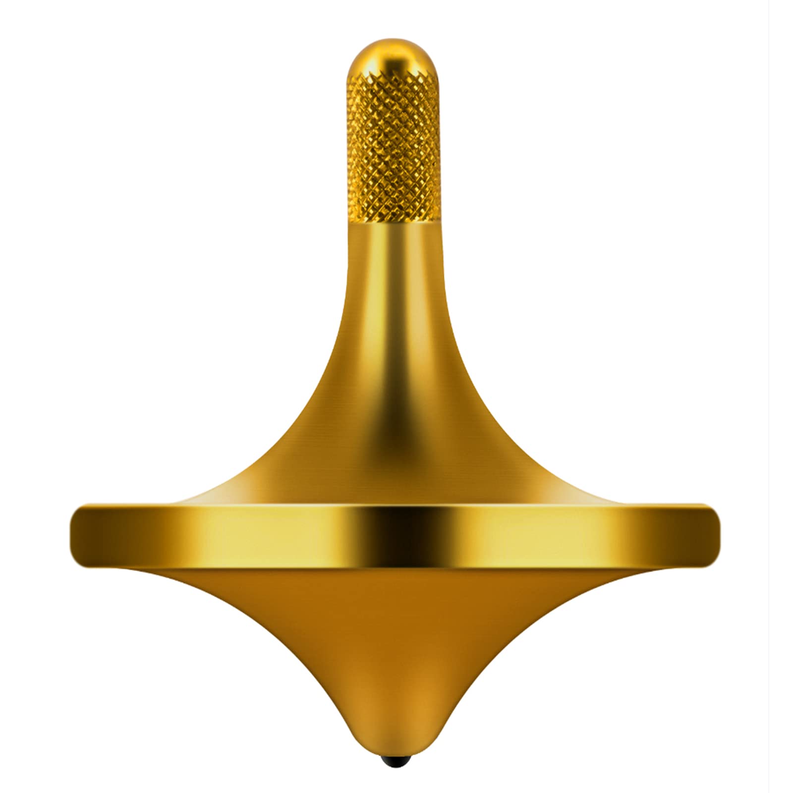 CHEETOP stainless steel spinning top with bronze finish, compact 24mm size for everyday carry.