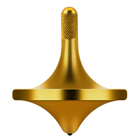 CHEETOP stainless steel spinning top with bronze finish, compact 24mm size for everyday carry.