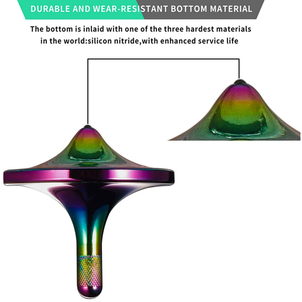 Large model delivers extended spin time and balance