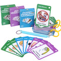 CHEFAN autism communication cards 110 pcs laid out for visual learning daily practice.