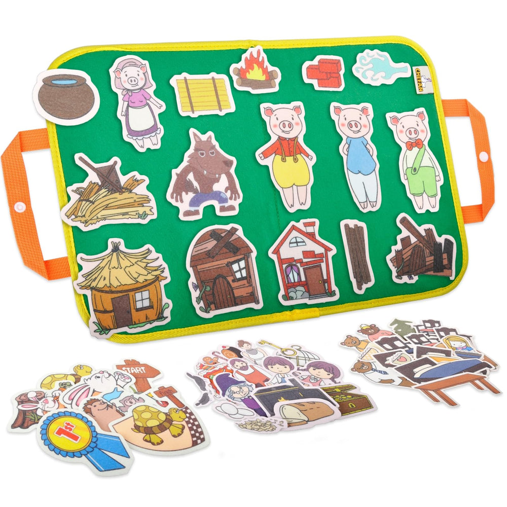 CHEFAN felt board storage bag for storytelling on the go.