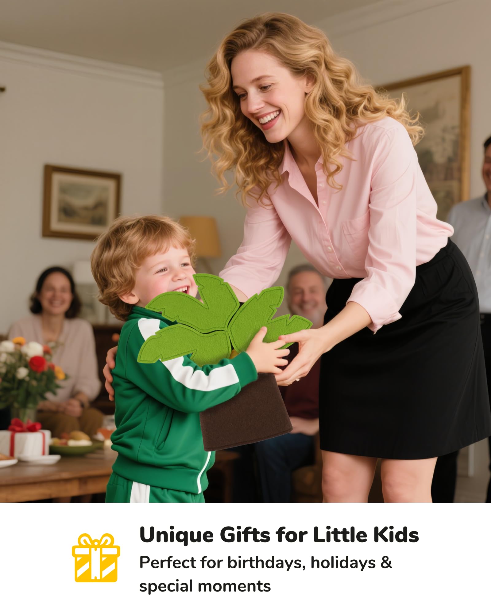 CHEFAN gift-ready alphabet tree, ideal for birthdays or holidays.