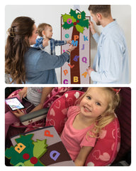 CHEFAN Letter Tree ideal for home or classroom decor and learning