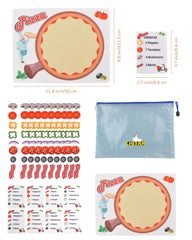 CHEFAN Pizza Counting Toddler Toys counting activity promotes early math practice