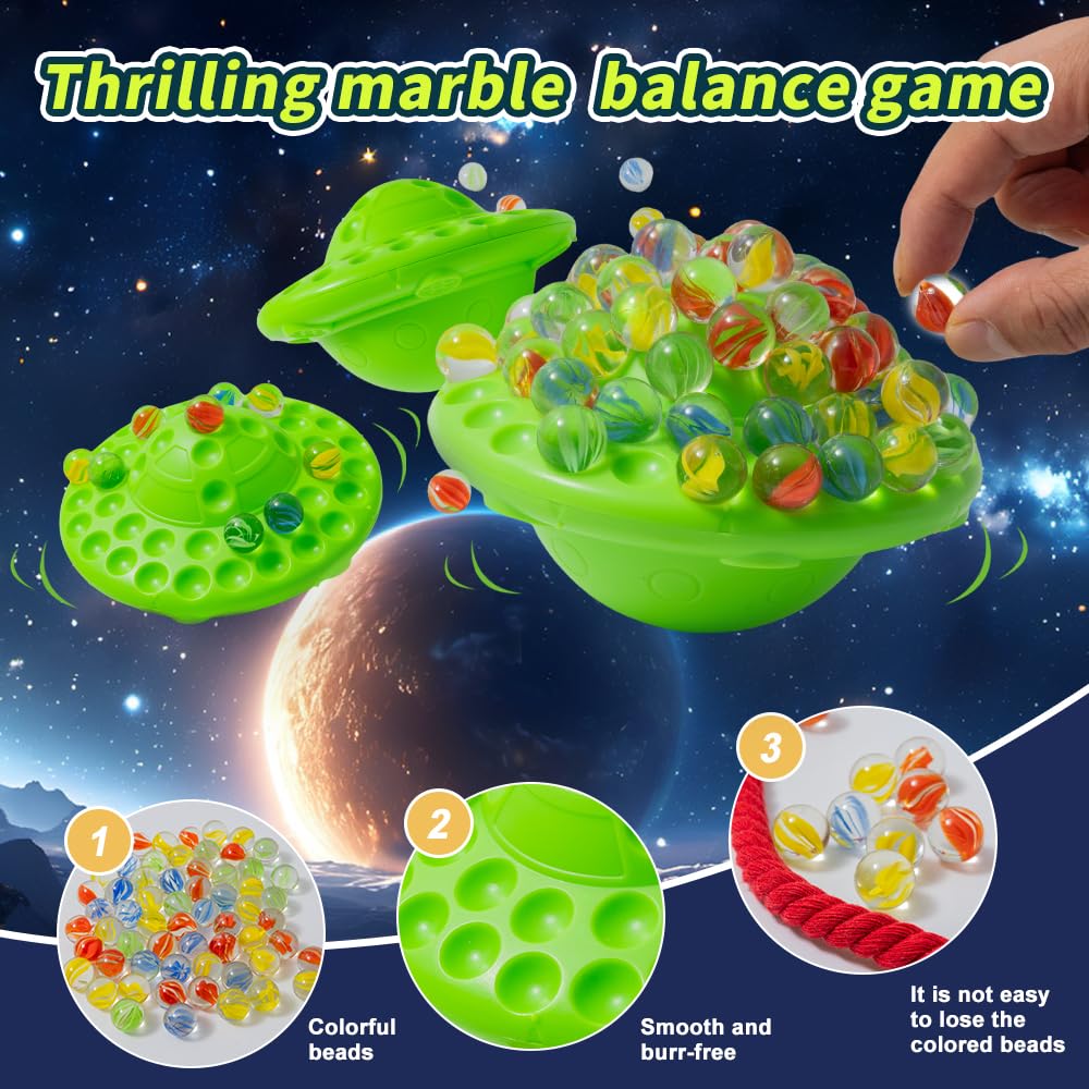 Chefensty 60 glass marbles in vibrant colors for engaging rounds