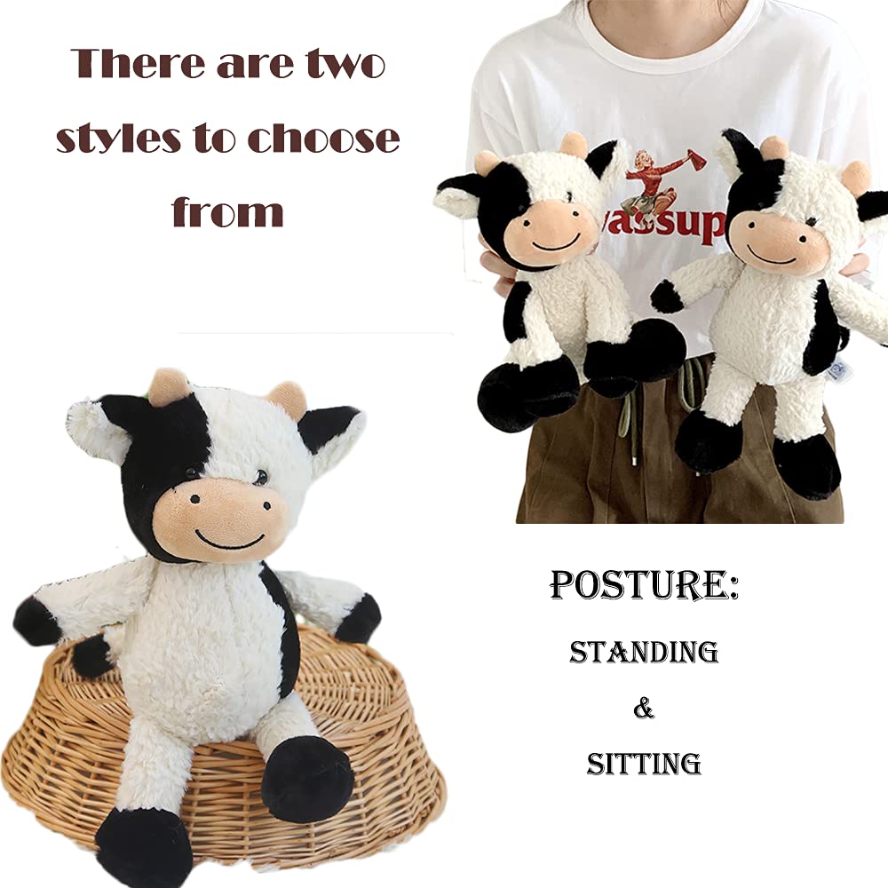 CHELEI2019 cow plush embroidery detail adds tactile charm