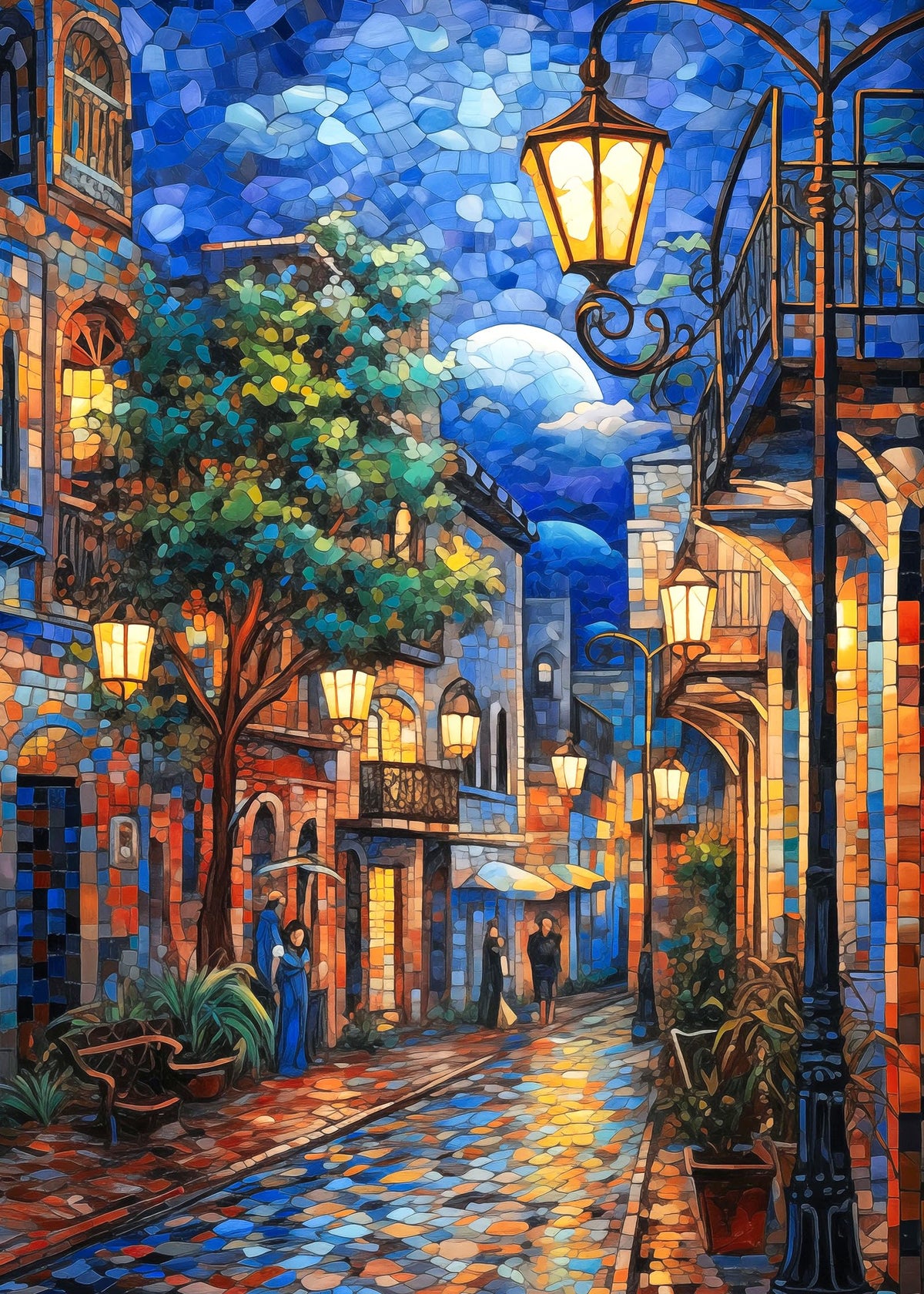 CHengQiSM 1000-piece night-scene puzzle helps relaxing after a long day