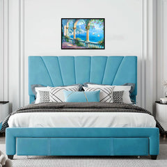 CHengQiSM Coastal Corridor puzzle completed display for home decor