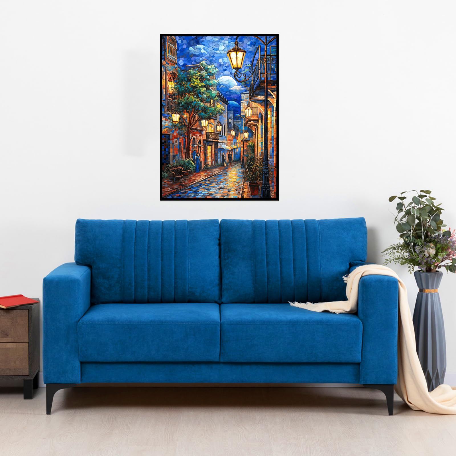 CHengQiSM colorful 1000-piece puzzle doubles as decorative art when completed
