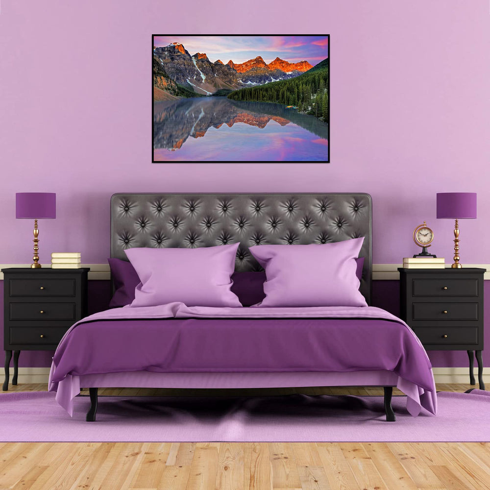 CHengQiSM frame-ready puzzle enhances warm home décor after completion