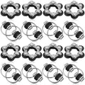 CHENGU 16-piece fidget toy set in black for on-the-go stress relief