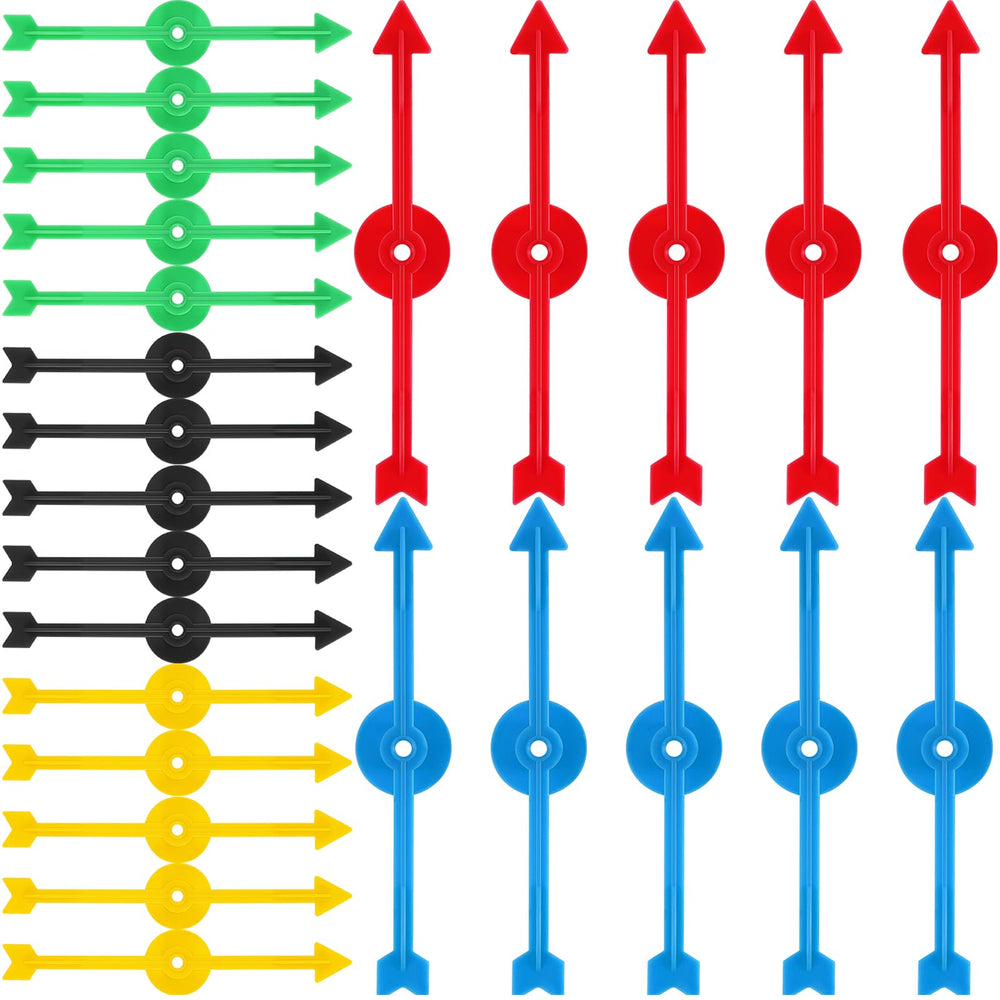 CHENGU 25-piece spinner set with 4-inch arrows for classroom use