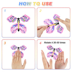 Chenkaiyang 20-style butterfly collection for creative bookmarks.