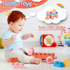 Chenxuanbro large baby blocks ideal for cooperative toddler stacking and motor exploration.