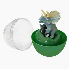 Cherislpy colorful dinosaur eggs showcase diverse dinos for imaginative play.