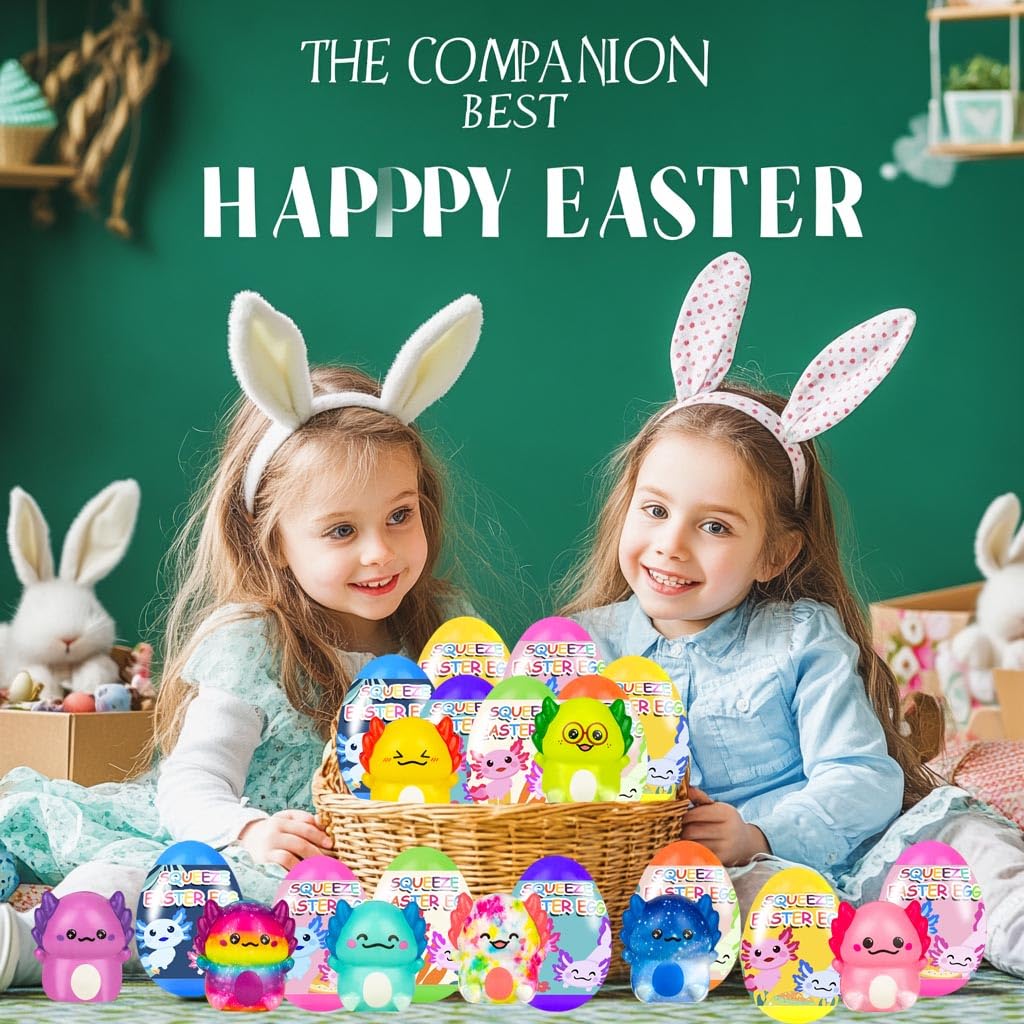 Cherislpy Easter basket stuffer eggs add bright surprises.
