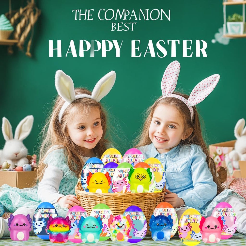 Cherislpy Easter basket stuffer eggs add bright surprises.