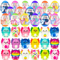 Cherislpy Easter eggs featuring prefilled designs for a lively egg hunt.