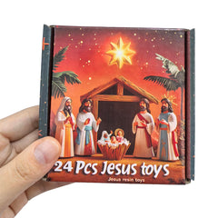 Cherislpy Jesus mini figurine durable rubber for long-lasting play