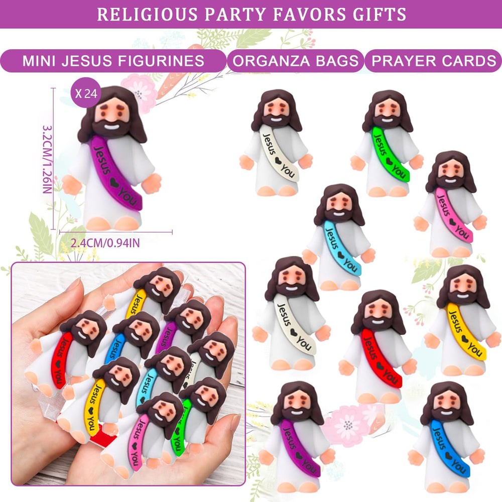 Cherislpy Jesus mini figurine ideal for Sunday school crafts
