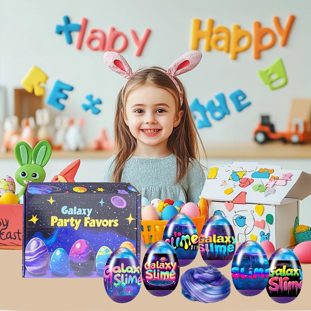 Cherislpy Portable Reusable Slime Egg enables on the go play sessions