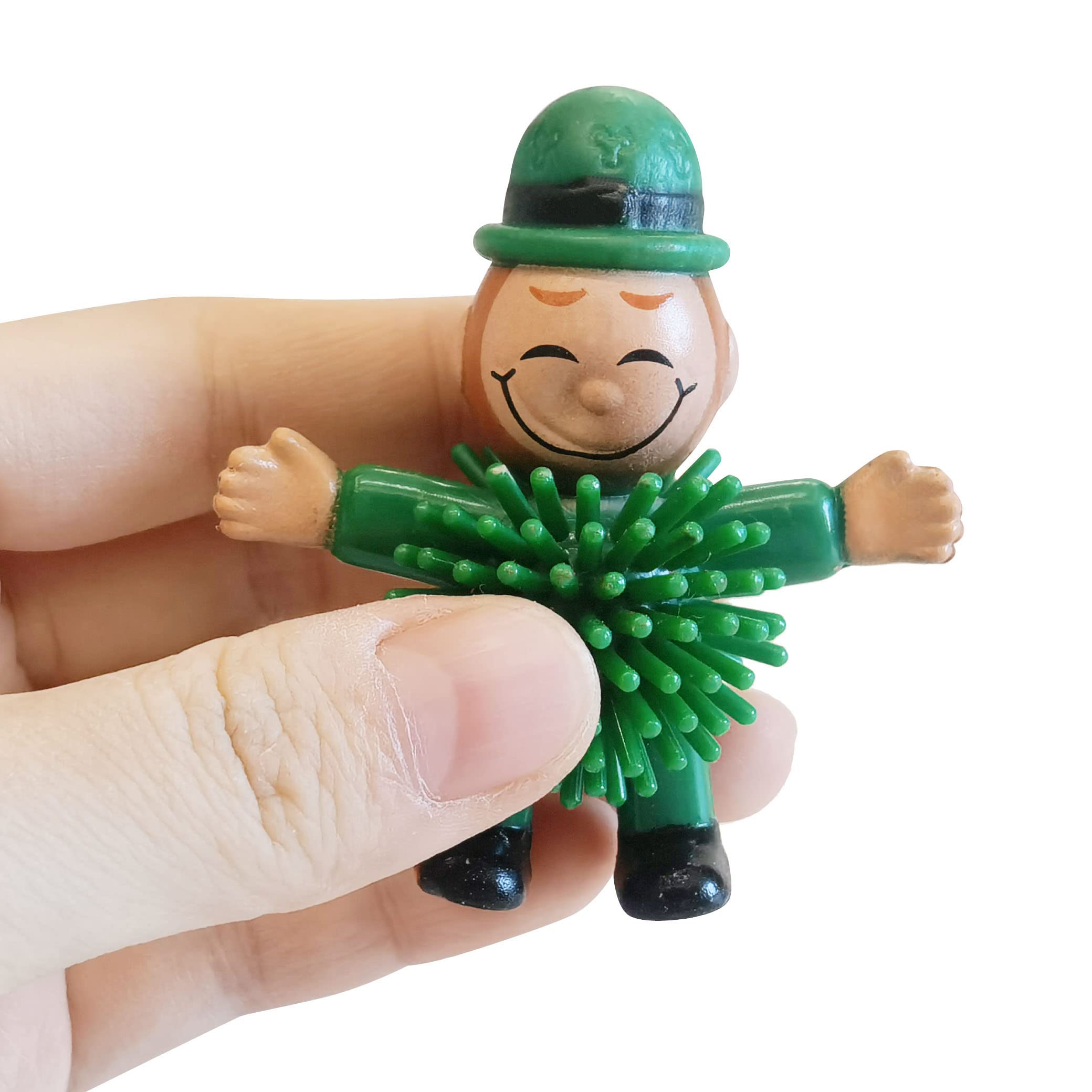 Cherislpy leprechaun squeeze toy boots adds whimsy to classroom displays.