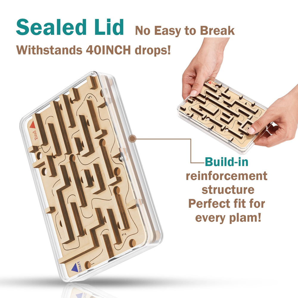 CHEROSIN handheld puzzle board grip-friendly design for easy manipulation.
