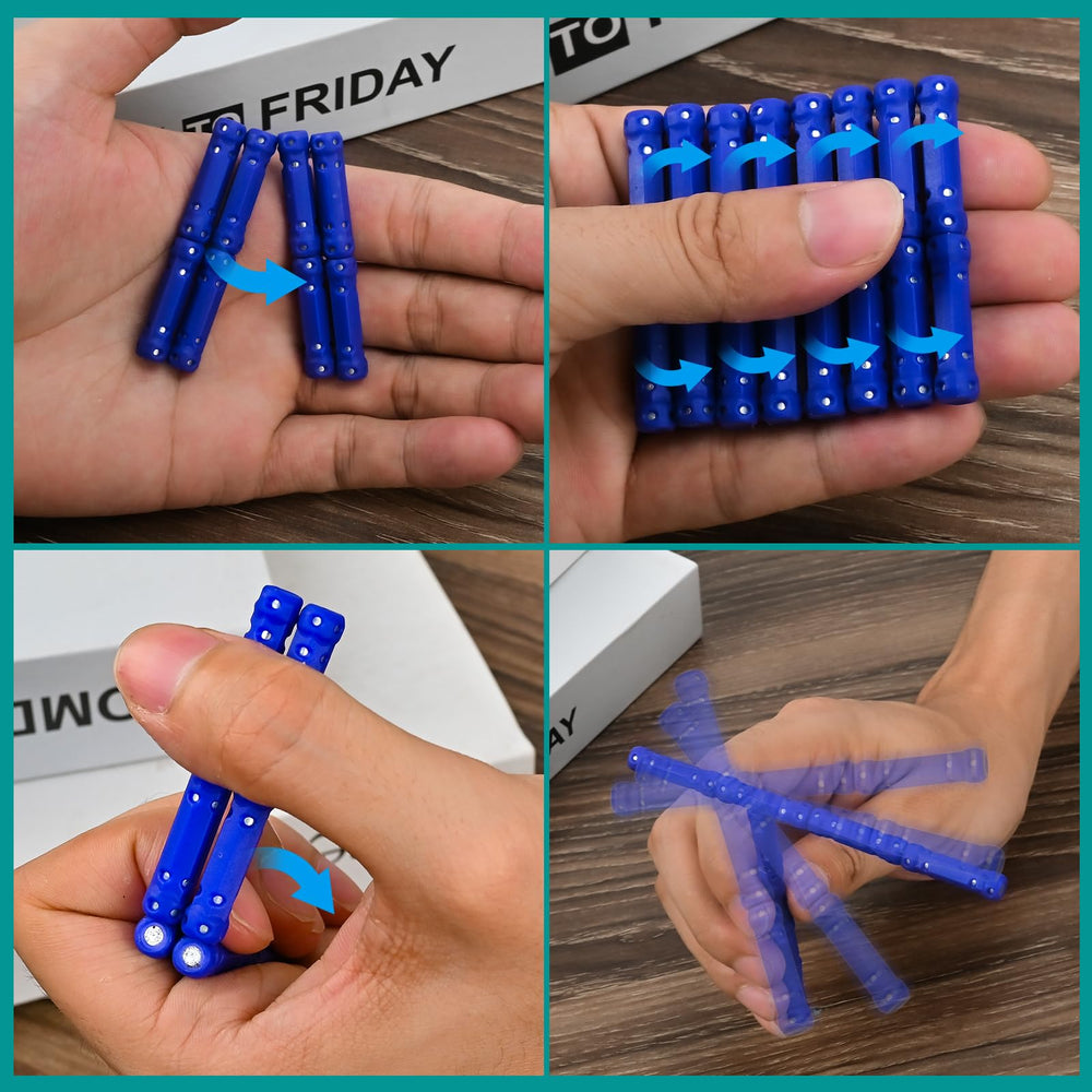 CHESLICR autism sticks with cylindrical and plastic housing design for quiet, calming activity.