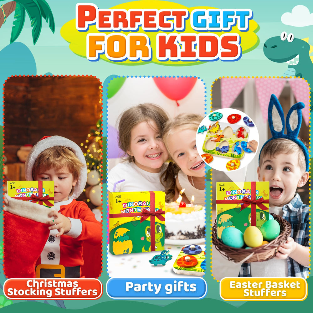 CHESLICR toddlers explore colors and sounds with this engaging peg puzzle.