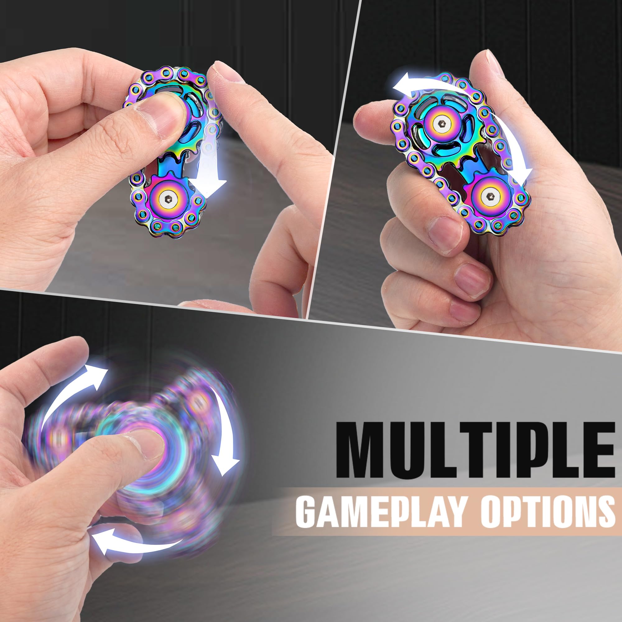 CHESLICR gift-ready metal fidget toy ideal for teens and adults