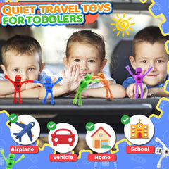 CHESLICR magnetic robot men for fridge magnet use and simple organization