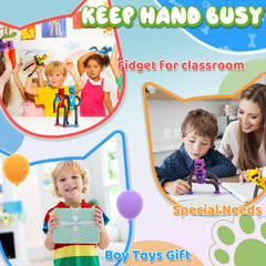 CHESLICR valentines gift pack adds fun and learning for kids.