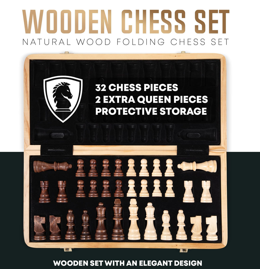 Chess Armory extra queen pieces included for flexible setups.