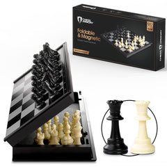 Chess Armory magnetic board folded compact for travel