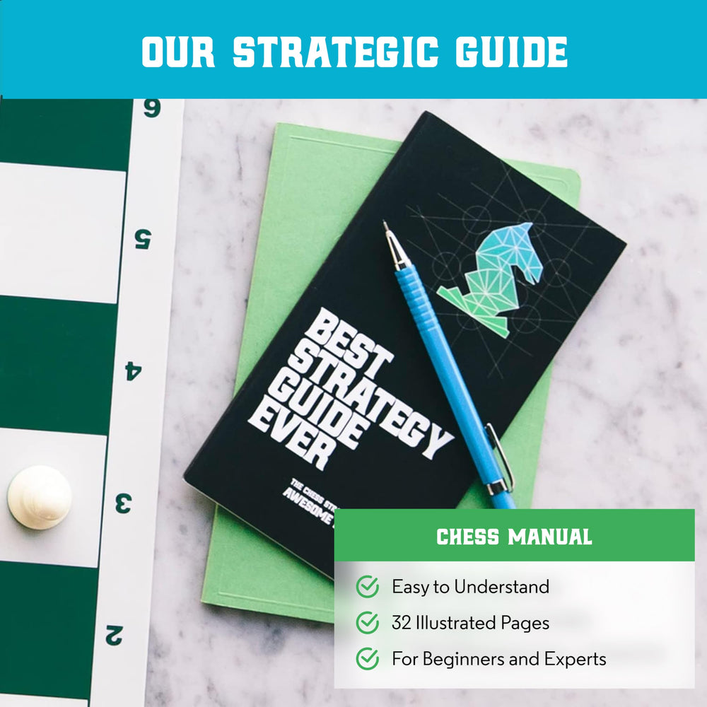 Chess Geeks Best Chess Set Ever board with algebraic notation aids quick move tracking.