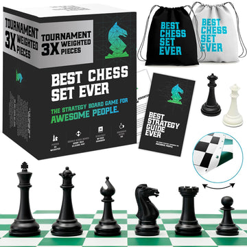 Chess Geeks Best Chess Set Ever roll-up board ready for travel use.