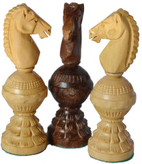 ChessBazar Globe Design 5-Inch King set with wooden storage box