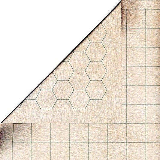 Chessex Megamat map surface rolled for tabletop RPG planning and battles